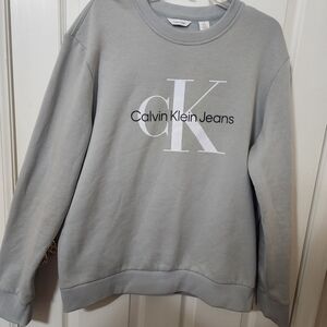 Calvin Klein Gray Men's Sweater